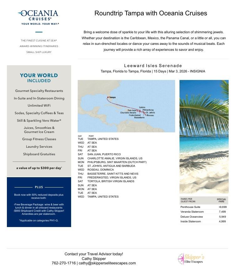 Leeward Isles Serenade