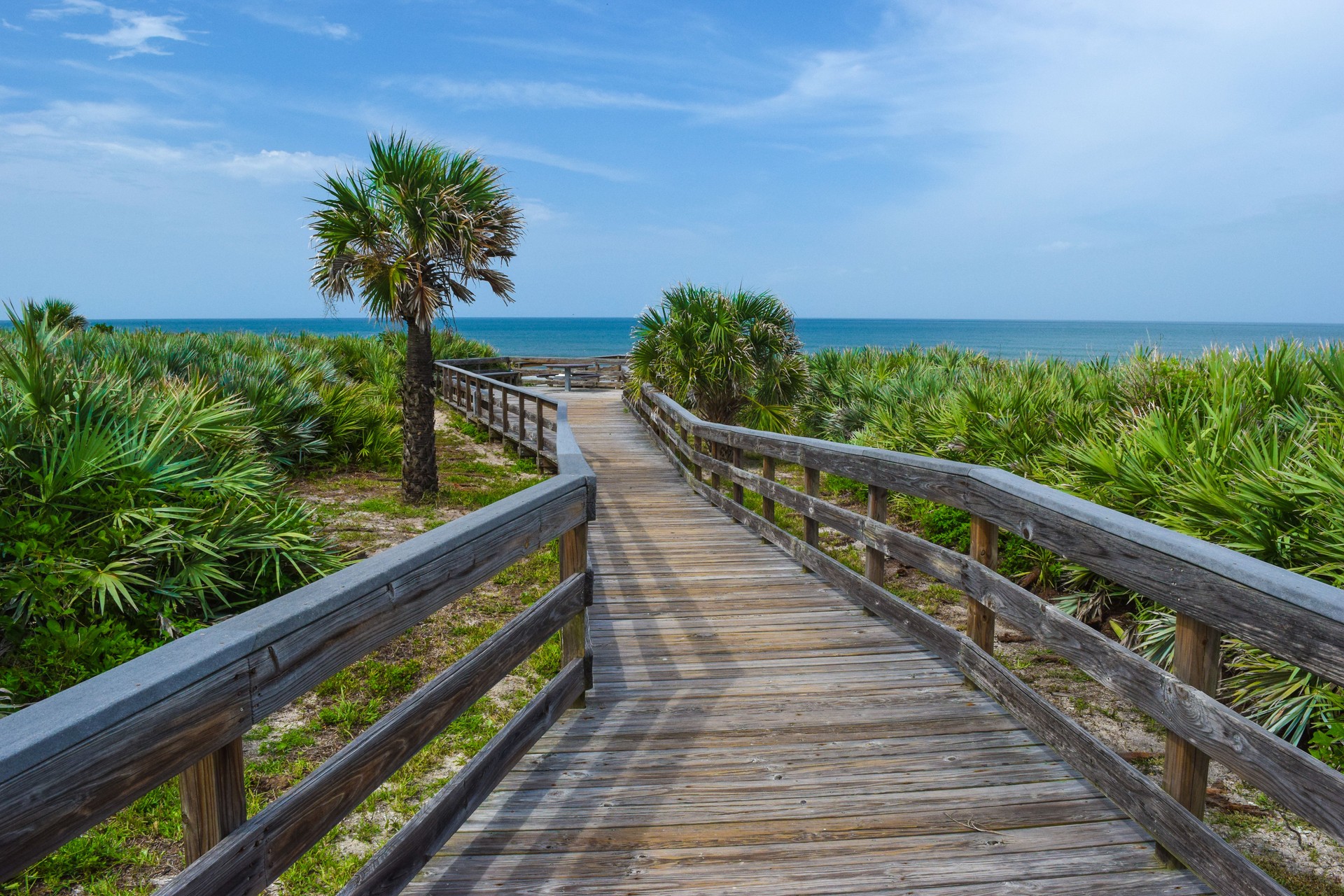 Boardwalk at Canaveral National Seashore